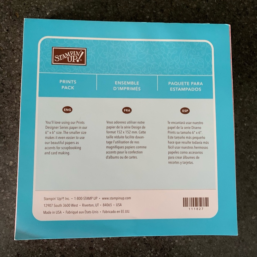 🌻FREE w/Purchase - Stampin Up Designer Paper Pack